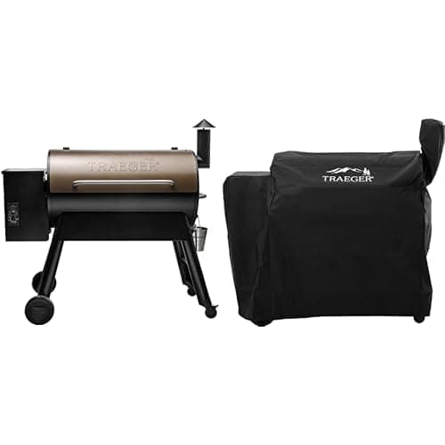 Traeger Pro 34 Pellet Grill & Smoker with Full-Length Cover