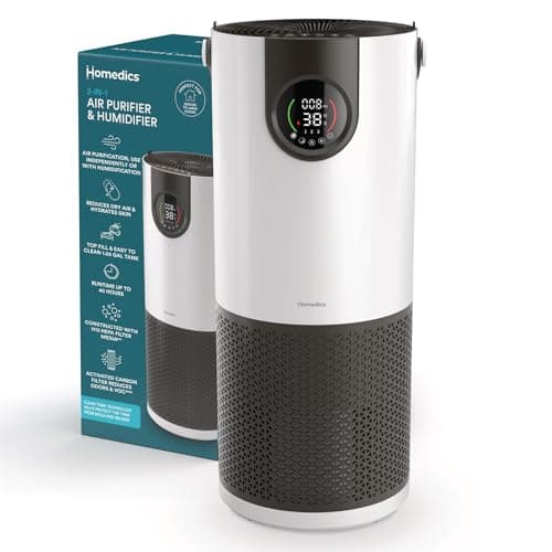 Homedics 2-in-1 Air Purifier & Evaporative Humidifier