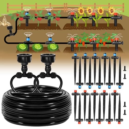 110FT Quick-Connect Drip Irrigation Kit