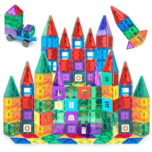 100 Playmags Magnetic Tiles