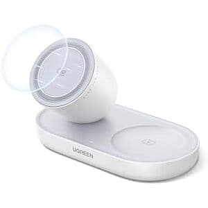 UGREEN Qi2.2 25W 2-in-1 Magnetic Wireless Charging Station