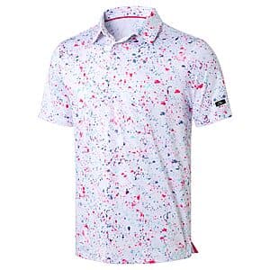 Obla Men's Dry-Fit Golf Polo on sale