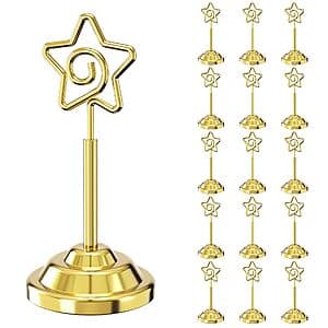 Urban Deco 16-Piece 4" Table Card Holder Set