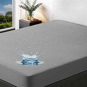 King Tencel Bamboo Waterproof Mattress Protector