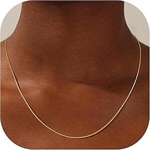 Treasure Bender 925 Sterling Silver Box Chain Necklace