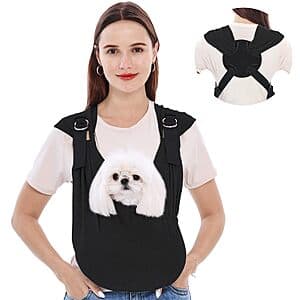 Supet 95% Cotton Dog Sling Carrier