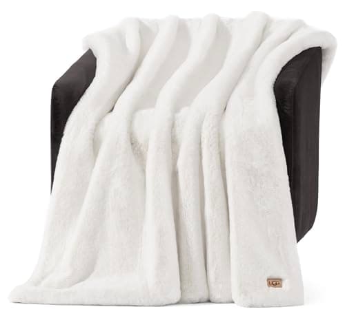 UGG Euphoria Reversible Faux Fur Throw Blanket
