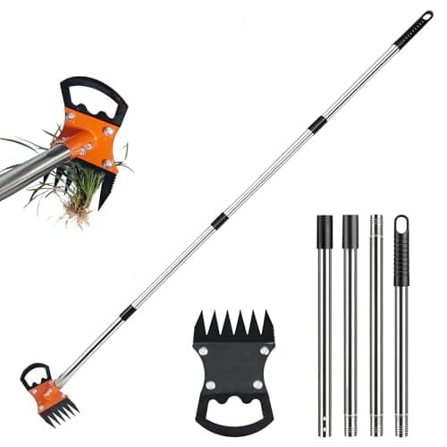 59" Manual Weeder Remover Tool With Long Handle