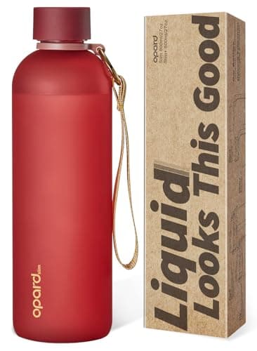 27-Oz BPA-Free Slim Water Bottle With Leakproof Lid