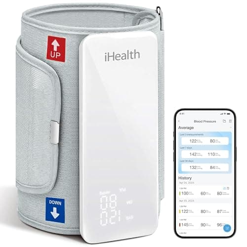 IHealth Neo Bluetooth Upper Arm Cuff Blood Pressure Monitor