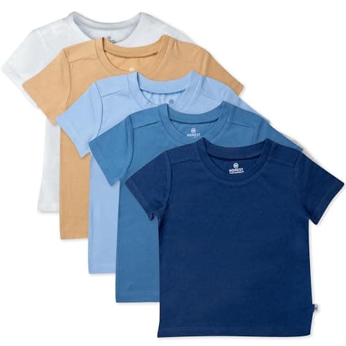 5-Pack HonestBaby Organic Cotton T-Shirts
